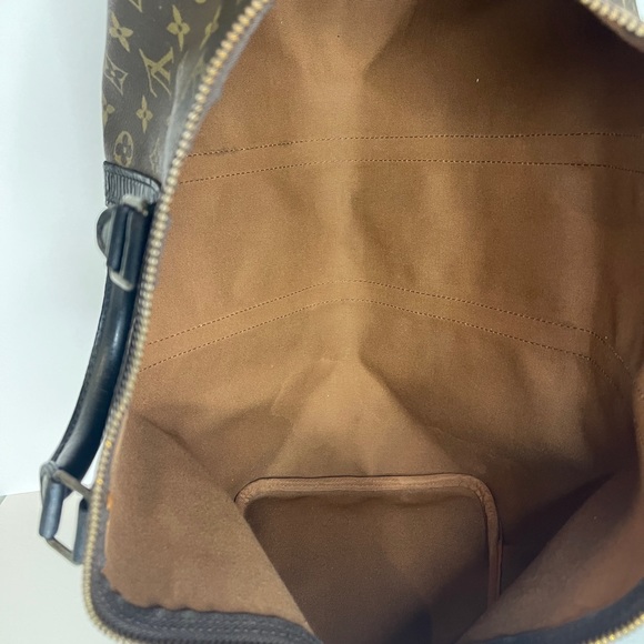 💯 Authentic Louis Vuitton Speedy Monogram Vintage RARE Black 2-way zipper - Picture 17 of 17